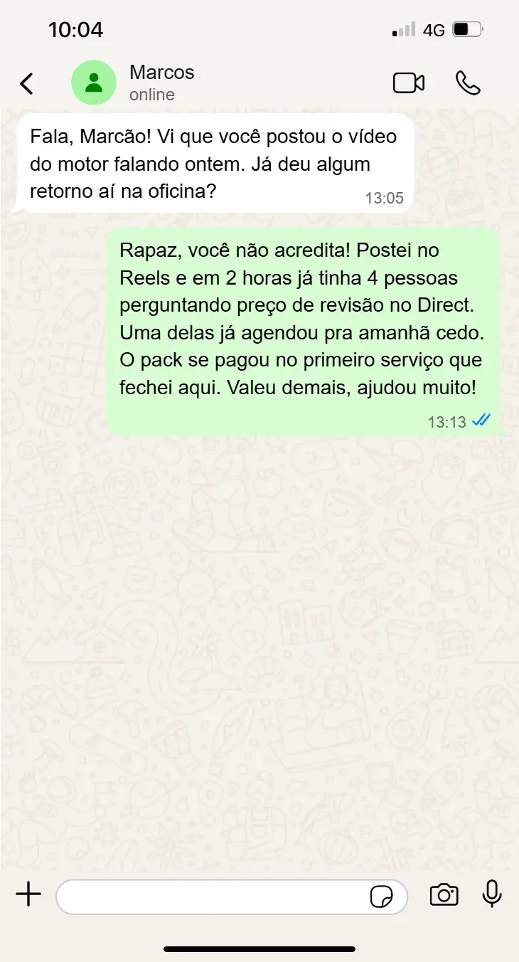 Depoimento real 2