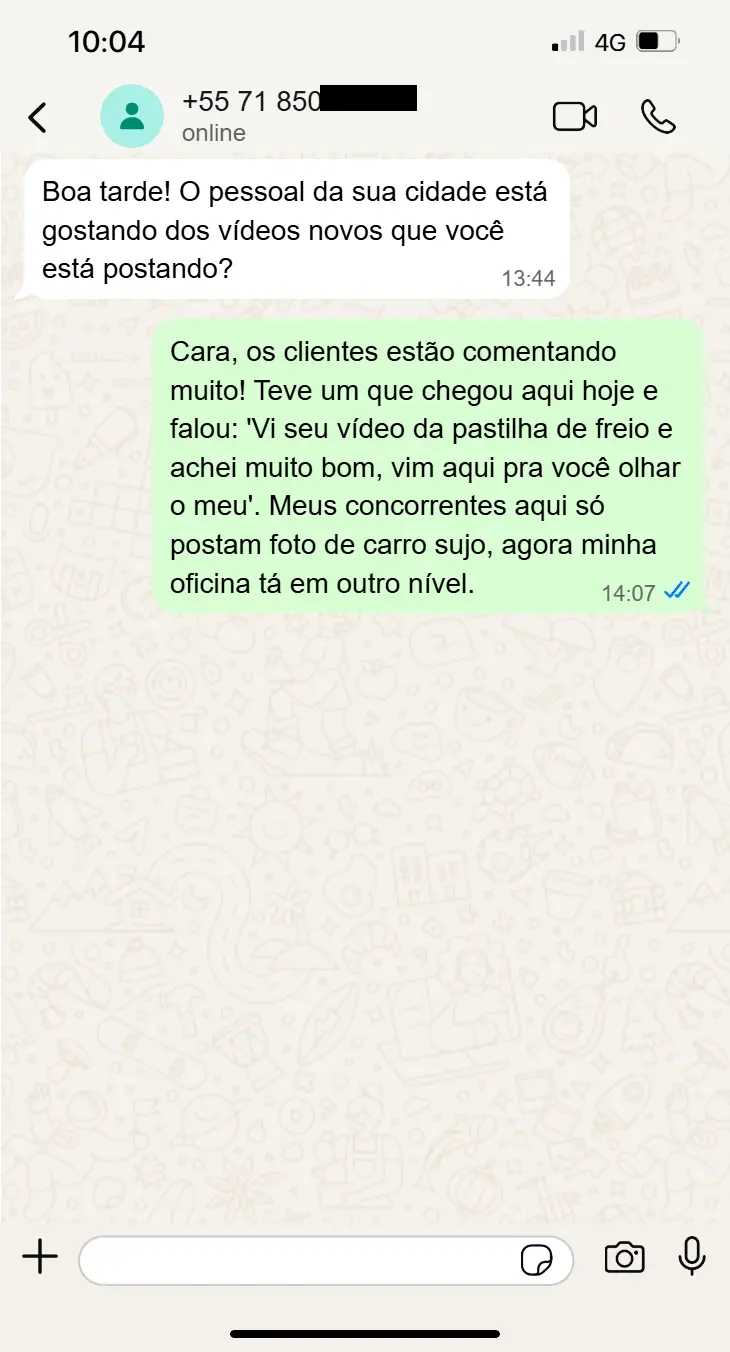 Depoimento real 4