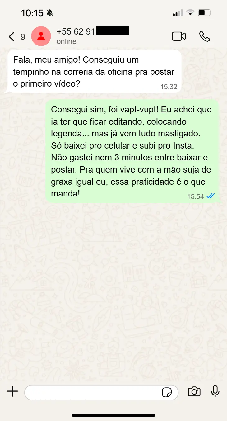 Depoimento real 6